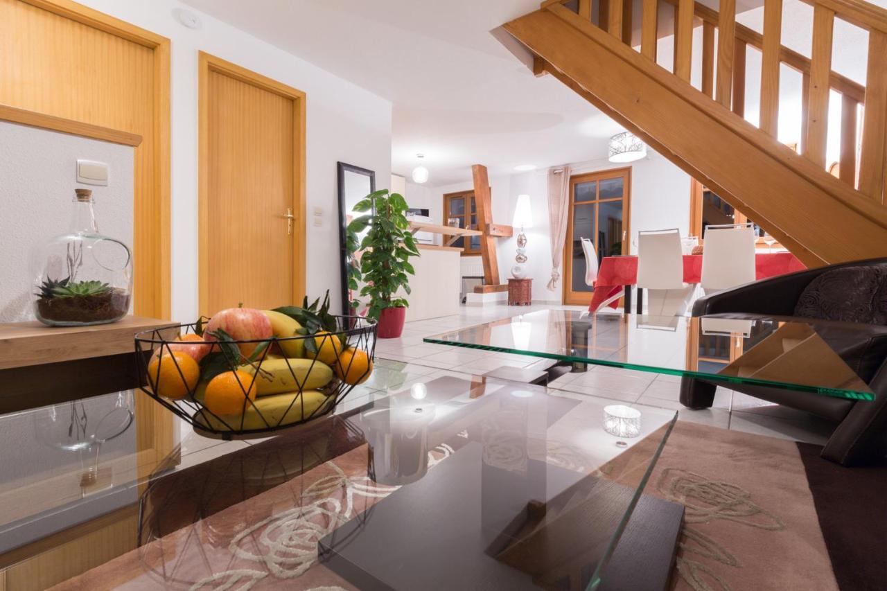 Au Cocon Des Cigognes Appartement Sigolsheim Buitenkant foto