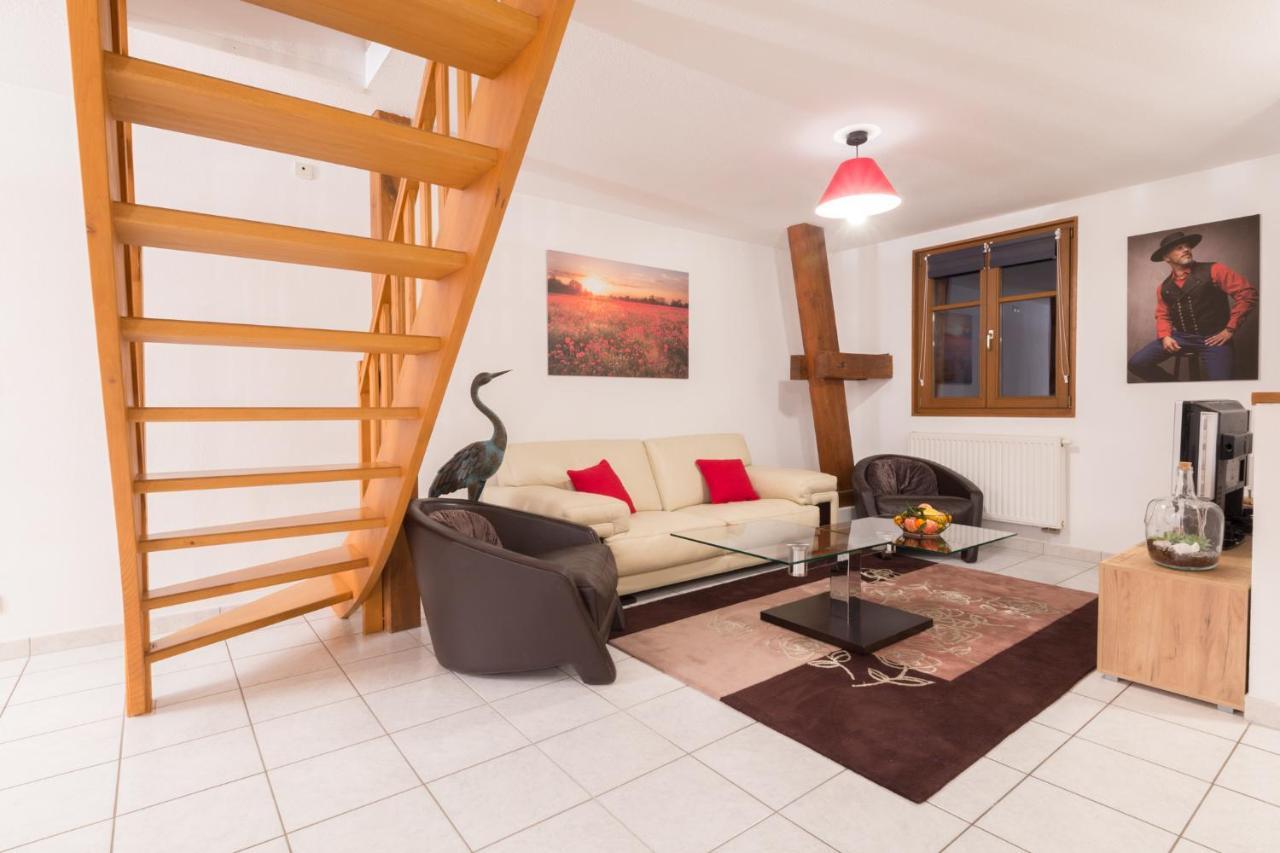 Au Cocon Des Cigognes Appartement Sigolsheim Buitenkant foto