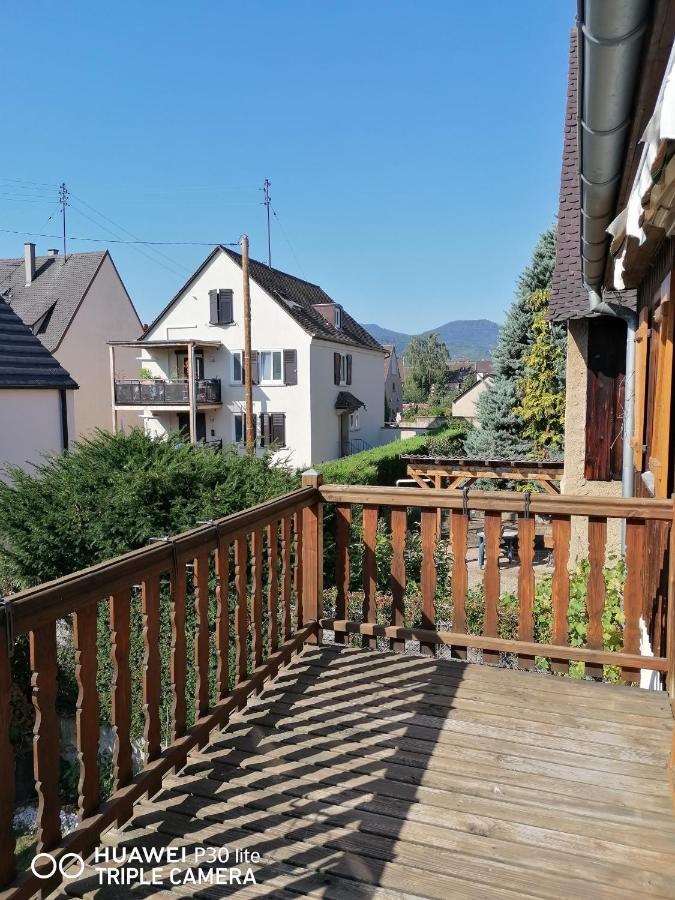 Au Cocon Des Cigognes Appartement Sigolsheim Buitenkant foto